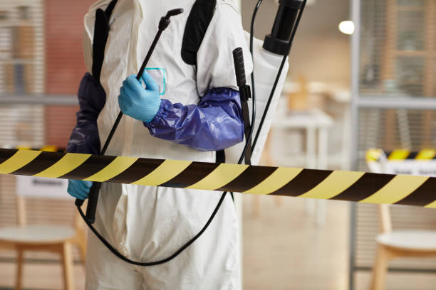 Professional Infectious Disease Decontamination technician working in Springfield, PA